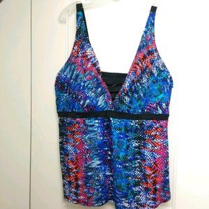 Cactus Plus size 3x Tankini